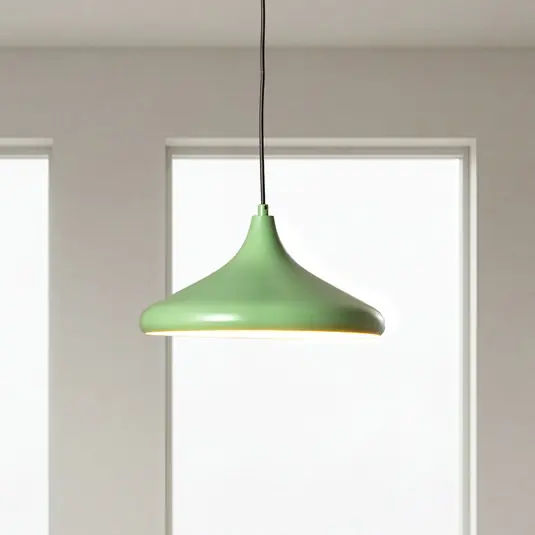 Lampada a sospensione Eysan, verde menta, metallo, Ø 35 cm, E27 Prezzo Conveniente