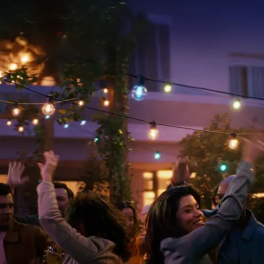 Nuovo Arrivo Philips Hue ghirlanda luminosa LED Festavia Globe 14 m 20 lampadine IP65