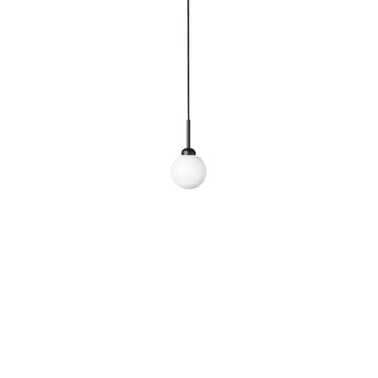 Lampada a sospensione Nuura Apiales 1, Ø 12 cm, nero/opale Promozione Esclusiva