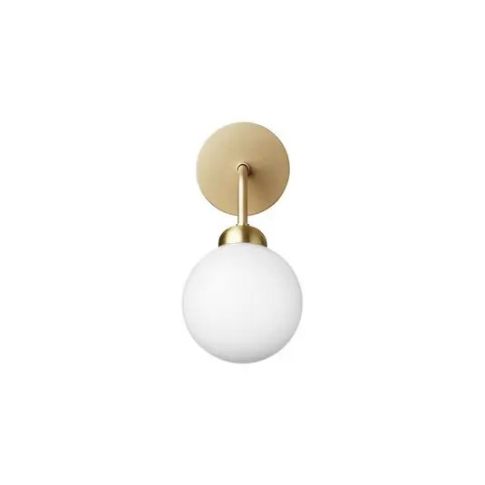 Solo Oggi Nuura Applique Apiales, altezza 24 cm, color ottone/opale
