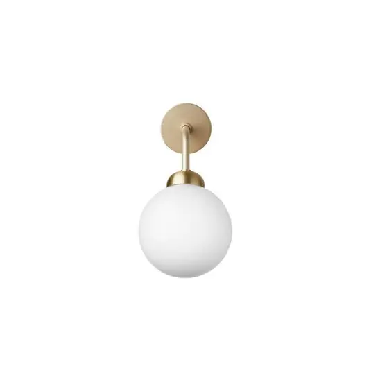 Nuura Applique Apiales cablata 22 cm, ottone/opale Nuova Collezione