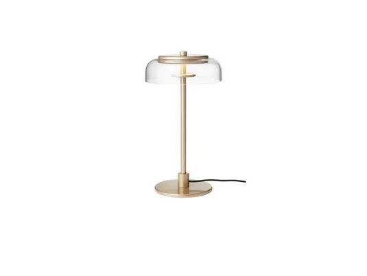 Più Venduto Lampada da tavolo LED Nuura Blossi, altezza 31 cm, color oro/trasparente