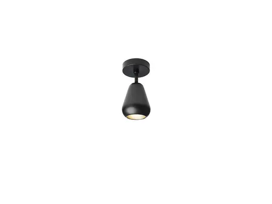 Subito Disponibile Nuura Faretto da soffitto Anoli Spot Surface, altezza 20 cm, nero