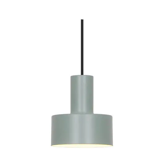 Lampada a sospensione Matis, verde polvere, Ø 13 cm, metallo Compra Adesso