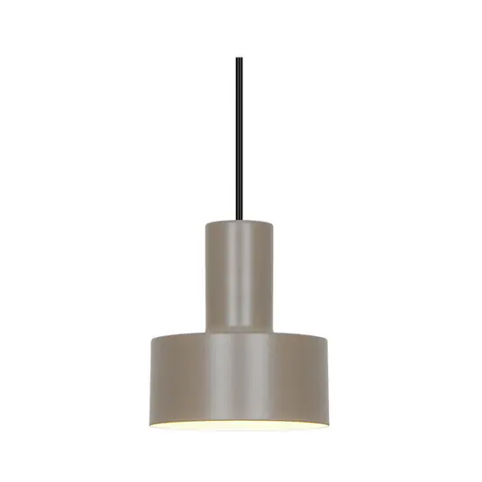 Lampada a sospensione Matis, marrone chiaro, Ø 13 cm, metallo Offerta Limitata