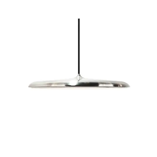 Scelto Dai Clienti Lampada LED a sospensione Artist, color acciaio, Ø 40 cm, acciaio inossidabile