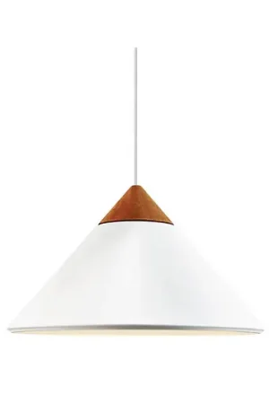 Lampada a sospensione Kinto, bianca, Ø 40 cm, metallo Offerta