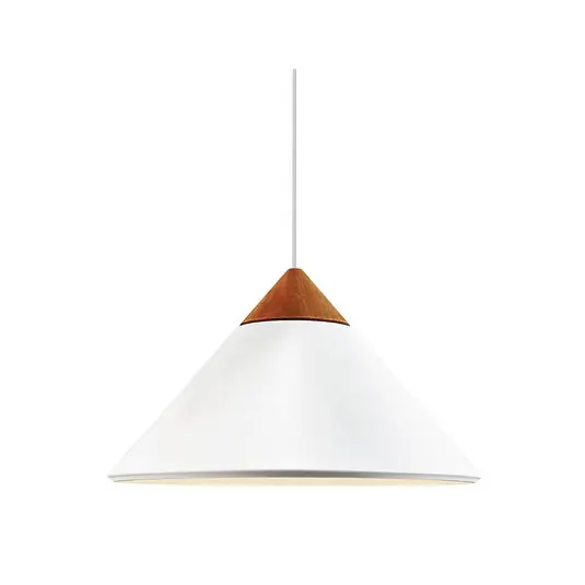 Lampada a sospensione Kinto, bianca, Ø 40 cm, metallo Offerta