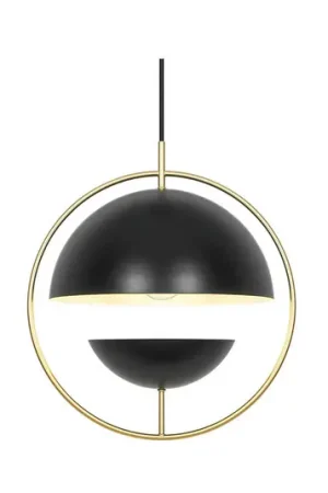 Bestseller Lampada a sospensione Tavia, nera, Ø 33 cm, metallo