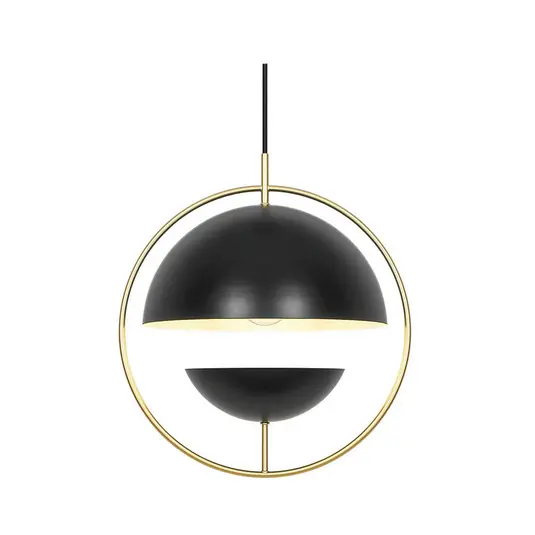 Bestseller Lampada a sospensione Tavia, nera, Ø 33 cm, metallo