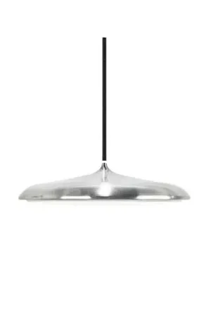 Lampada LED a sospensione Artist, Ø 25 cm, color acciaio, acciaio inossidabile Quantità Limitata