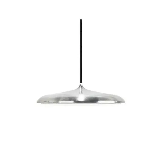 Lampada LED a sospensione Artist, Ø 25 cm, color acciaio, acciaio inossidabile Quantità Limitata
