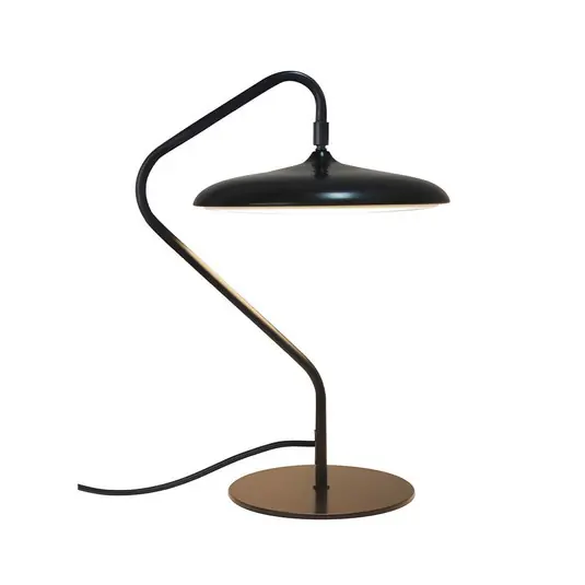 Compra Oggi Stesso Lampada da tavolo LED Artist, nera, altezza 41 cm, metallo