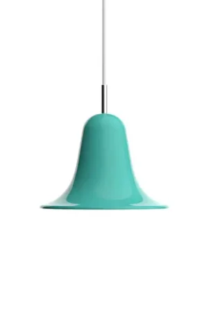 Lampada a sospensione VERPAN Pantop, blu-verde chiaro, Ø 23 cm, E14 Esclusivo
