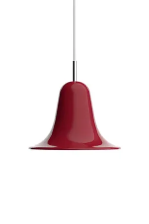 Nuova Collezione Lampada a sospensione Verpan Pantop, rosso ciliegia, Ø 23 cm, metallo, E14