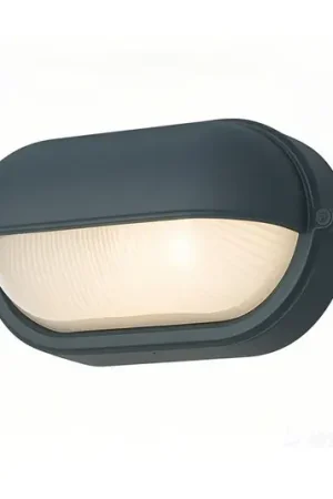 Vendita Finale Applique da esterno 400180, alluminio/vetro, lunghezza 21 cm, IP54