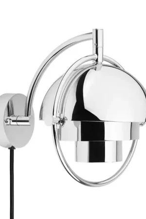 Offerta Limitata Gubi applique Multi-Lite, cromata, metallo, G9