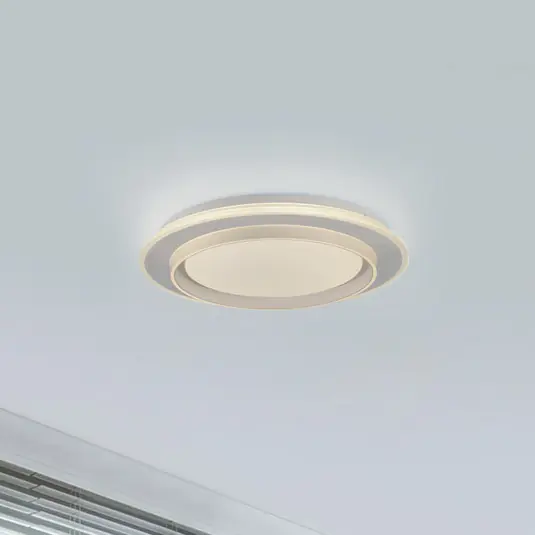 Offerta Speciale JUST LIGHT. plafoniera LED Lago Ø 40 cm bianca telecomando