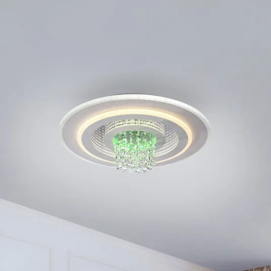 JUST LIGHT. plafoniera LED Tolago RGB, CCT, bianca, telecomando Offerta Speciale