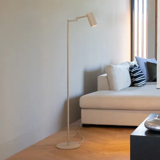 IT‘S ABOUT ROMI Lampada da terra Bilbao, beige, altezza 154 cm Promozione