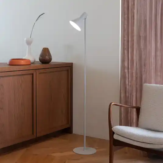 Non Perdere IT‘S ABOUT ROMI Lampada da terra Stavanger, grigio chiaro, altezza 146 cm