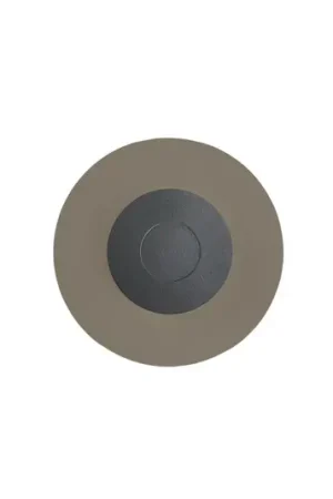 Applique a LED Knikerboker DoppioZero, crema/grigio, Ø 30 cm Promozione