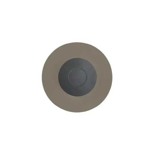 Applique a LED Knikerboker DoppioZero, crema/grigio, Ø 30 cm Promozione