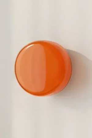 Applique BonBon, arancione, Ø 16 cm, vetro Bestseller