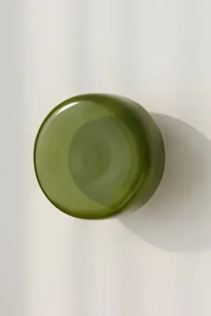 Popolare Applique BonBon, verde, Ø 16 cm, vetro