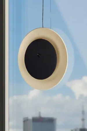 Lampada da tavolo LED ricaricabile Solan, nero/beige, solare, IP54 Solo Oggi
