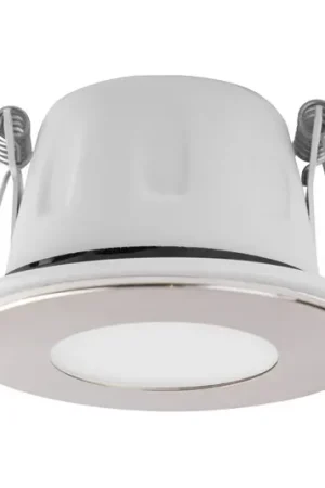 Occasione Imperdibile Faretto LED da incasso MEGAMAN Tego Slim, 4.000 K, nichel, IP65