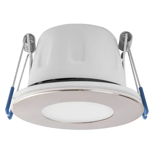 Occasione Imperdibile Faretto LED da incasso MEGAMAN Tego Slim, 4.000 K, nichel, IP65