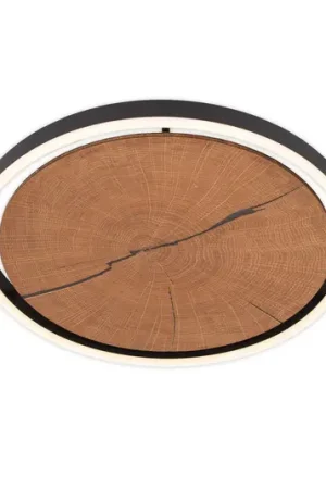 Plafoniera LED Havana S, legno/metallo, Ø 40 cm Acquista Ora