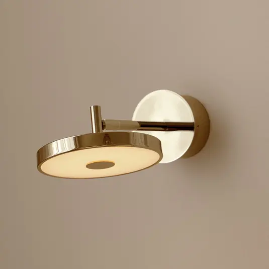 Applique UMAGE a LED Asteria SHORT HW, ottone lucido, 28 cm Solo Oggi