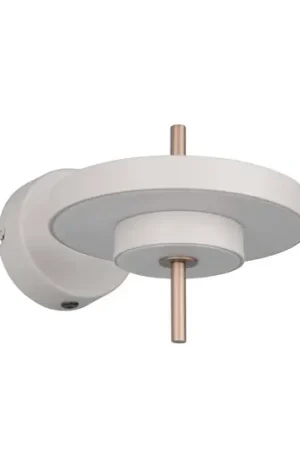 Appliance a LED Keaton, grigio chiaro, Ø 20 cm, metallo, CCT Offerta Lampo