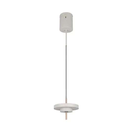 Prezzo Di Fabbrica Lampada LED a sospensione Keaton, grigio chiaro, Ø 20 cm, metallo, CCT