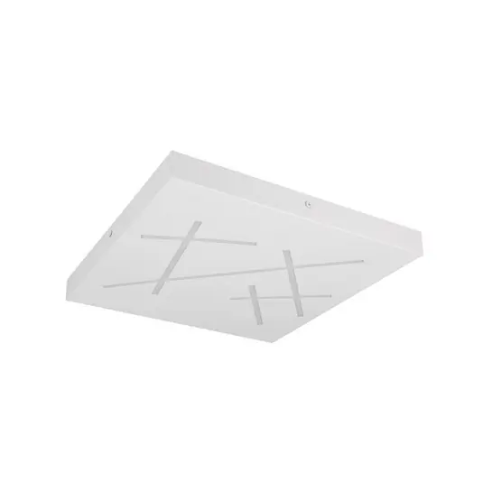Novità Plafoniera LED Snip, bianco opaco, lunghezza 50 cm, metallo, CCT