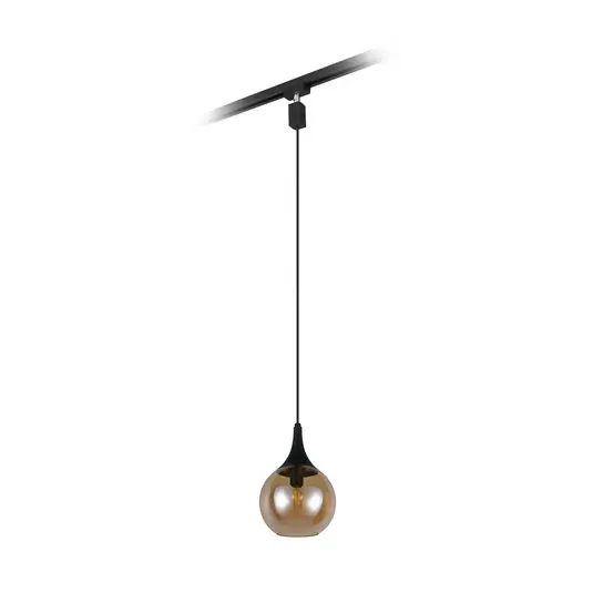 Occasione Lampada a sospensione su binario Lumina per DUOline, color ambra