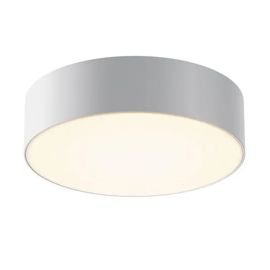 Plafoniera LED da esterni Zon, bianco, Ø 22 cm, 3.000 K, metallo Più Venduto