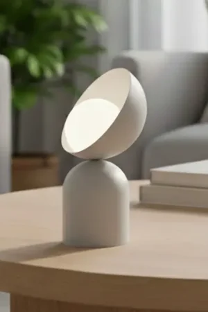 A Buon Prezzo Lampada da tavolo Boto LN1, grigio, acciaio/vetro, altezza 31 cm, G9