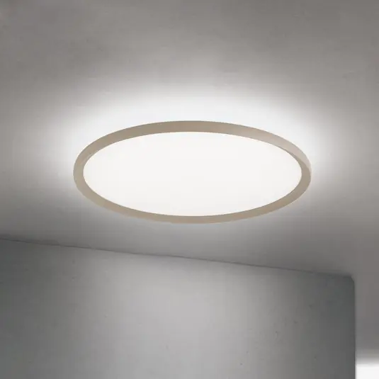 Plafoniera LED Kant, Ø 60 cm kaki, CCT metallo/plastica Compra Adesso
