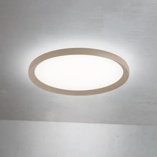 Plafoniera LED Kant, Ø 40 cm cachi, CCT metallo/plastica Occasione