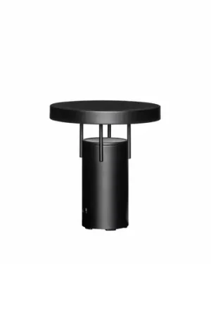 HÜBSCH lampada LED da tavolo a ricarica BringMe Mini, nero opaco, 20 cm Offerta Limitata