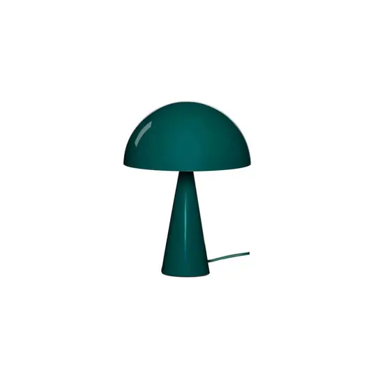 Direttamente Dal Produttore Lampada da tavolo HÜBSCH Mush Mini, verde scuro, altezza 34 cm