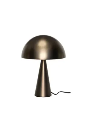 Lampada da tavolo HÜBSCH Mush Mini, ottone brunito, altezza 34 cm Offerta