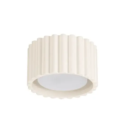 Ultimissimo Modello Plafoniera RIBLA, beige, Ø 10 cm, metallo, GX53