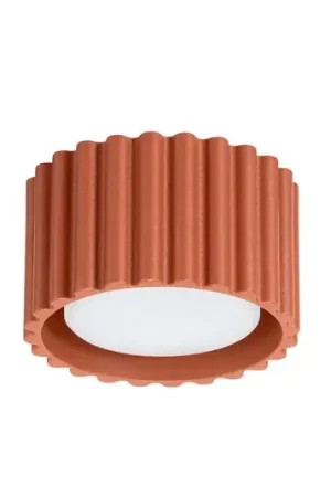 Prezzo Di Fabbrica Plafoniera RIBLA, ocra, Ø 10 cm, metallo, GX53