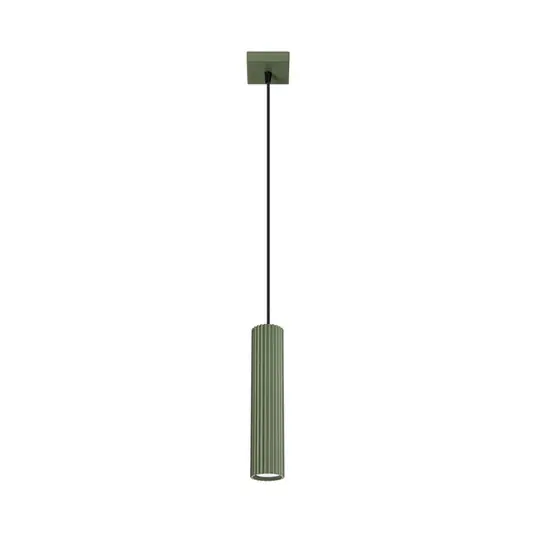Promozione Lampada a sospensione ALORA, verde oliva, Ø 8 cm, metallo, GU10