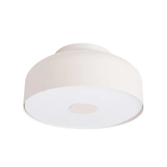 Offerta Lampo Plafoniera CLARO, beige, Ø 30 cm, metallo, 4 x E27