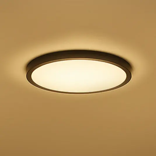 Calex Smart plafoniera LED HALO Ø 30 cm nera IP54 RGB CCT Offerta Limitata